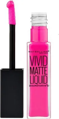 Produktbild von Maybelline New York - Vivid Matte Liquid Lippenstift - 15 Electric Pink