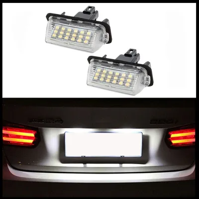 Productafbeelding van LED-kentekenverlichting voor Toyota Auris, Avensis, Camry, Corolla, Verso, Yaris