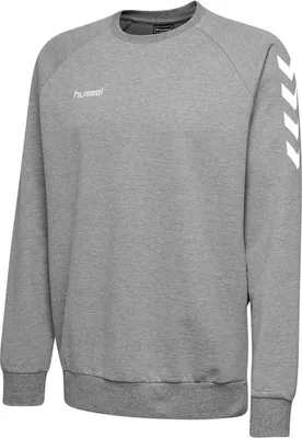 Produktbild von Hummel Hmlgo Baumwolle Sweatshirt Grey Melange Grey Melange S