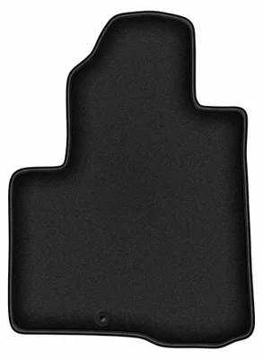 Produktbild von Fahrermatte Velours für Hyundai SantaFe II 2006-2012 (SUV) – 1-tlg, Schwarz, passgenau – Wielganizator DURBAN