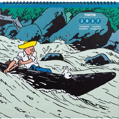 Produktbild von Tim und Struppi Kalender 2027.