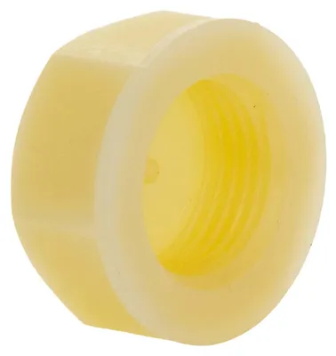 Produktbild von tecuro Kappe mit 1/2 Zoll Innengewinde, PA (nylon 66), natur
