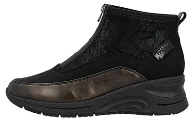 Immagine prodotto di Sneakers alte con zeppa in pelle Korsika