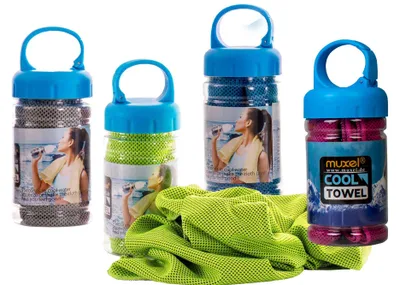 Obrázok produktu pre Tento chladiaci uterák poskytuje osvieženie vždy, keď je horúco 4 x chladiaci uterák s ľadom