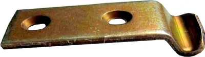 Produktbild von Schliesshaken gekröpft vz 46 x 18 mm / Pck a 2 Stück