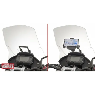 Obrázok produktu pre Priečnik Givi FB5126 na montáž na čelné sklo pre S902A S920M/L, pre BMW G 310 GS (17-23)