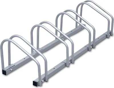 Obrázok produktu pre Wolketon Stojan na bicykle pre 4 bicykle, viacnásobný stojan na stenu, oceľ 26 x 100 x 32 cm