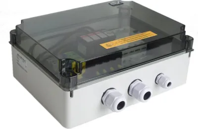 Produktbild von Solar Anschlusskasten PV AC RCBO B16A 300mA 3F T1 T2 Phoenix Doktorvolt 0249