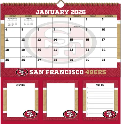 Produktbild von Turner San Francisco 49ers NFL  Memomate Spiralkalender 2026