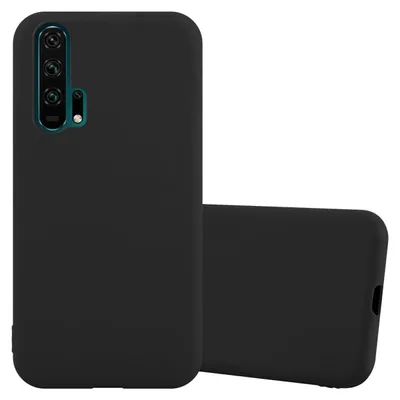 Obrázok produktu pre Cadorabo puzdro pre Honor 20 PRO ochranné puzdro v čiernej farbe puzdro na mobilný telefón TPU silikónový kryt
