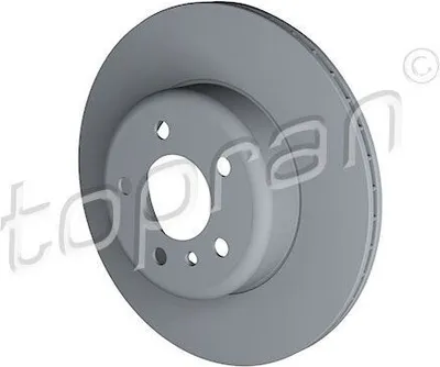 Produktbild von 2x TOPRAN Bremsscheibe 502 005 vorne für BMW 5 Touring (F11) 5 Limousine (F10)