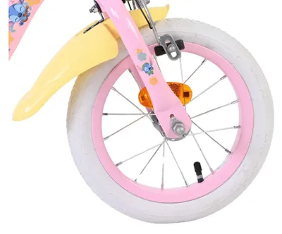 Obrázok produktu pre Volare Koala – detské bicykel pre dievčatá, 12 palcov, ružový, s dvoma ručnými brzdami a košíkom