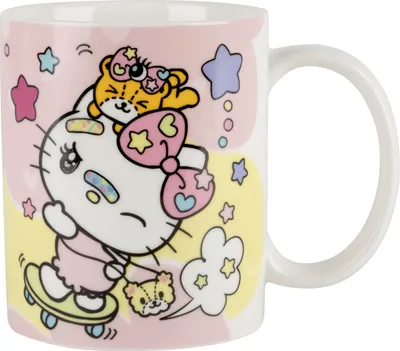 Obrázok produktu pre Kubek ceramiczny Sanrio Hello Kitty na skate, pojemność 320 ml