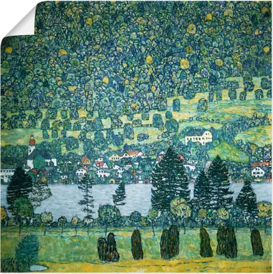 Produktbild von ARTland Poster Waldabhang in Unterach am Attersee Größe: 50x50 cm