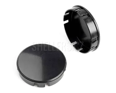 Obrázok produktu pre Stredový kryt zliatinového kolesa Ø 62/64 mm, CS64-VOLVO, bez loga, čierny
