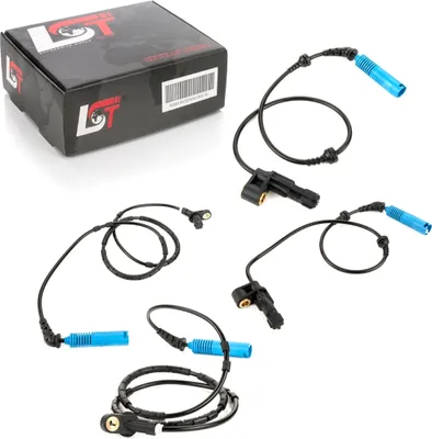 Produktbild von 4x ABS Sensor Raddrehzahlregler Set vorne hinten für BMW 3er E46 ab 09/2000