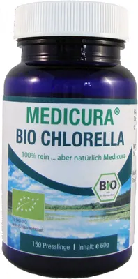 Produktbild von CHLORELLA (ALGEN)  150 PASTILLEN 60 g - MEDICURA