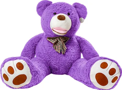 Zdjęcie produktu dla Gustaw Miś Duży XXL (Fioletowy, 220cm) Amigo - pluszowy miś, pluszowa zabawka XXL, pluszowa zabawka Gigant Miś