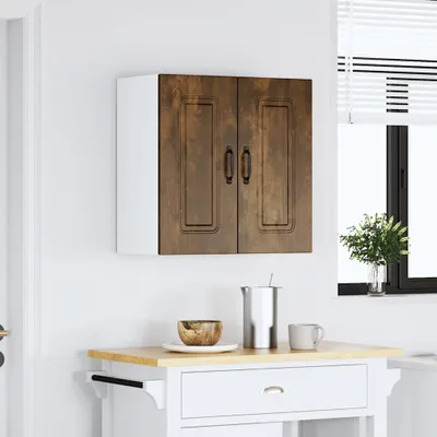 Immagine prodotto di vidaXL Parete attrezzata per cucina Kalmar in legno rovere fumé