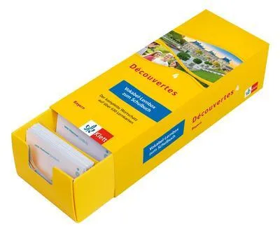 Obrázek produktu pro Découvertes 4 Bayern (od r. 2017) - Box na výuku slovní zásoby k učebnici pro 4. ročník