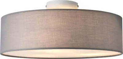 A close-up studio shot of a ceiling light fixture.