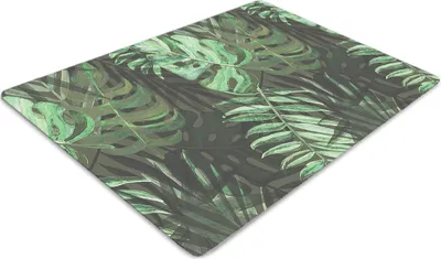 Produktbild von Stuhlunterlage Bürostuhlunterlage 120 cm x 90 cm Bodenmatte Bürostuhlunterlage - Tropisches Monster