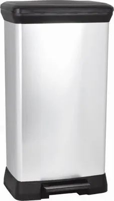 Produktbild von Kosz na śmieci Curver Deco Bin 50l srebrny