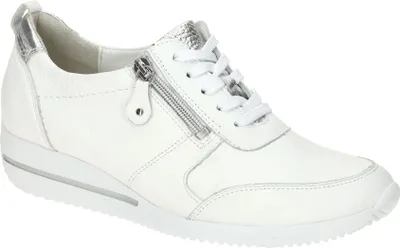 Produktbild von Waldläufer HIMONA Damenschuhe - bequeme Schnür- Halbschuhe weiß Freizeit NEU