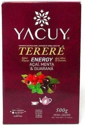 Zdjęcie produktu dla Yacuy Green Yerba Mate Acai Menta Guarana 500 g