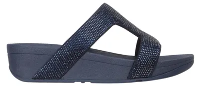 Produktbild von FitFlop - "Marli" Badesandale für Damen, Microfaser GT34948 (37 EU) (Marine)
