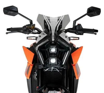 Produktbild von Windschild Puig New Generation Sport 285 x 285 mm mit ABE für KTM 990 Duke Bj. 2024 - 2025