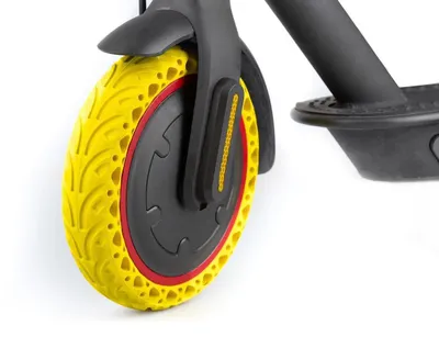 Produktbild von RhinoTech Schlauchloser Reifen für Roller, 8,5 x 2, gelb