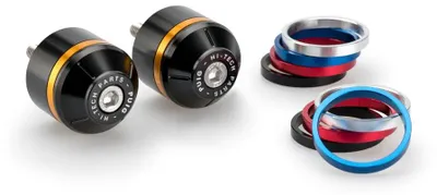 Produktbild von Puig Aluminium 20720n Lenkerendstopfen Schwarz Schwarz One Size