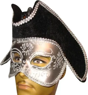 Produktbild von Schwarze Prinzen Maske - Prinzessin