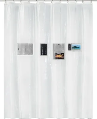 Produktbild von Kleine Wolke Duschvorhang PEVA POCKET Clear 180 x 200 cm