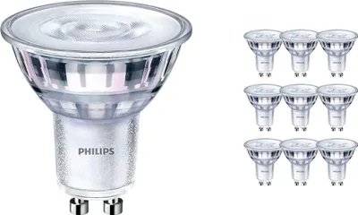 Produktbild von Mehrfachpackung 10x Philips Corepro LED Spot GU10 PAR16 2.7W 215lm 36D - 827 Extra Warmweiß | Ersatz für 25W