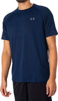 Produktbild von Under Armour Tech 2.0 Kurzarm-T-Shirt, Blau L