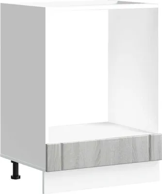 Image de vidaXL Armoire pour cuisinière Lucca Gris Sonoma Matériau dérivé du bois