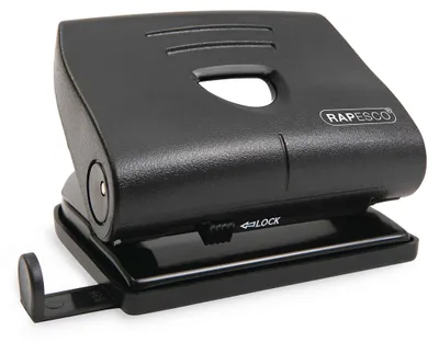 Produktbild von Rapesco PF8700B1 2-fach Locher 820-P, 22 Blatt Kapazität, Schwarz
