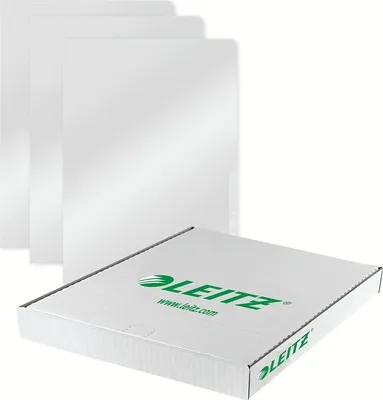 Produktbild von LEITZ Sichthülle Premium A4 PVC genarbt 0,15 mm 100 Hüllen