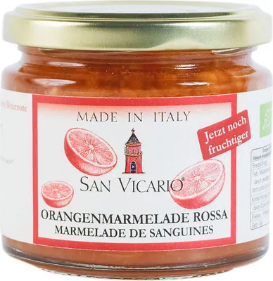 Obrázok produktu pre Pomarančová marmeláda rossa 240g