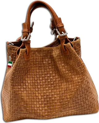 Produktbild von Florence Leder Tasche Handtasche Umhängetasche braun OTF164C