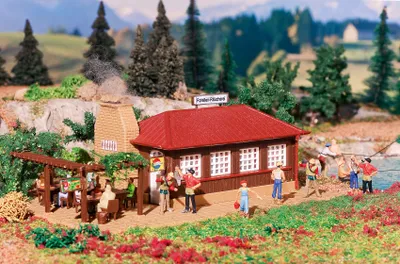 Produktbild von Vollmer 43615 - H0 Forellen-Räucherei  - Neu