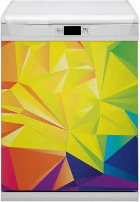 Obrázek produktu pro Magnetická fólie na magnety do myčky Magnety do myčky nádobí 60x70 cm dekor - abstraktní barva