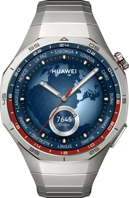 Zdjęcie produktu dla Huawei WATCH GT5 Pro 46 mm 3,63 cm (1,43") AMOLED Digital 466 x 466 pikseli Tytan GPS (satelitarny)