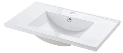 Immagine prodotto di Lavabo in Vetroceramica Lavabo incassato Lavabo bianco Lavabi Bagno