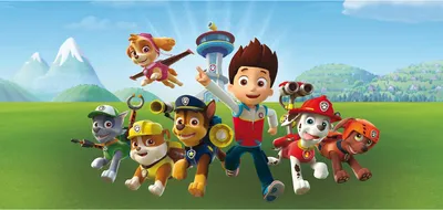 Produktbild von Leinwandbild - Mehrfarbig - 33 x 70 cm - Paw Patrol
