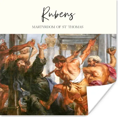 Produktbild von MuchoWow® Poster Malerei - Rubens - Barock 30x30 cm - Wandposter - Printing