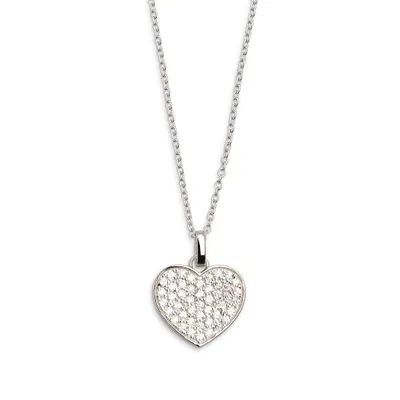 Produktbild von Xenox XS2791 Kette mit Anhänger Damen Love Story Herz Zirkonia Silber