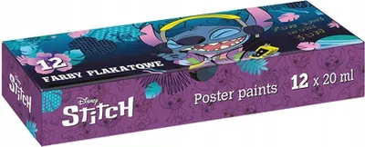 Immagine prodotto di Colori per poster 12 colori 20 ml Stitch Coolpack Colorino